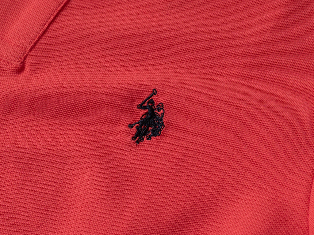 U.S. POLO ASSN. Мъжка Тениска Поло KING – Червена