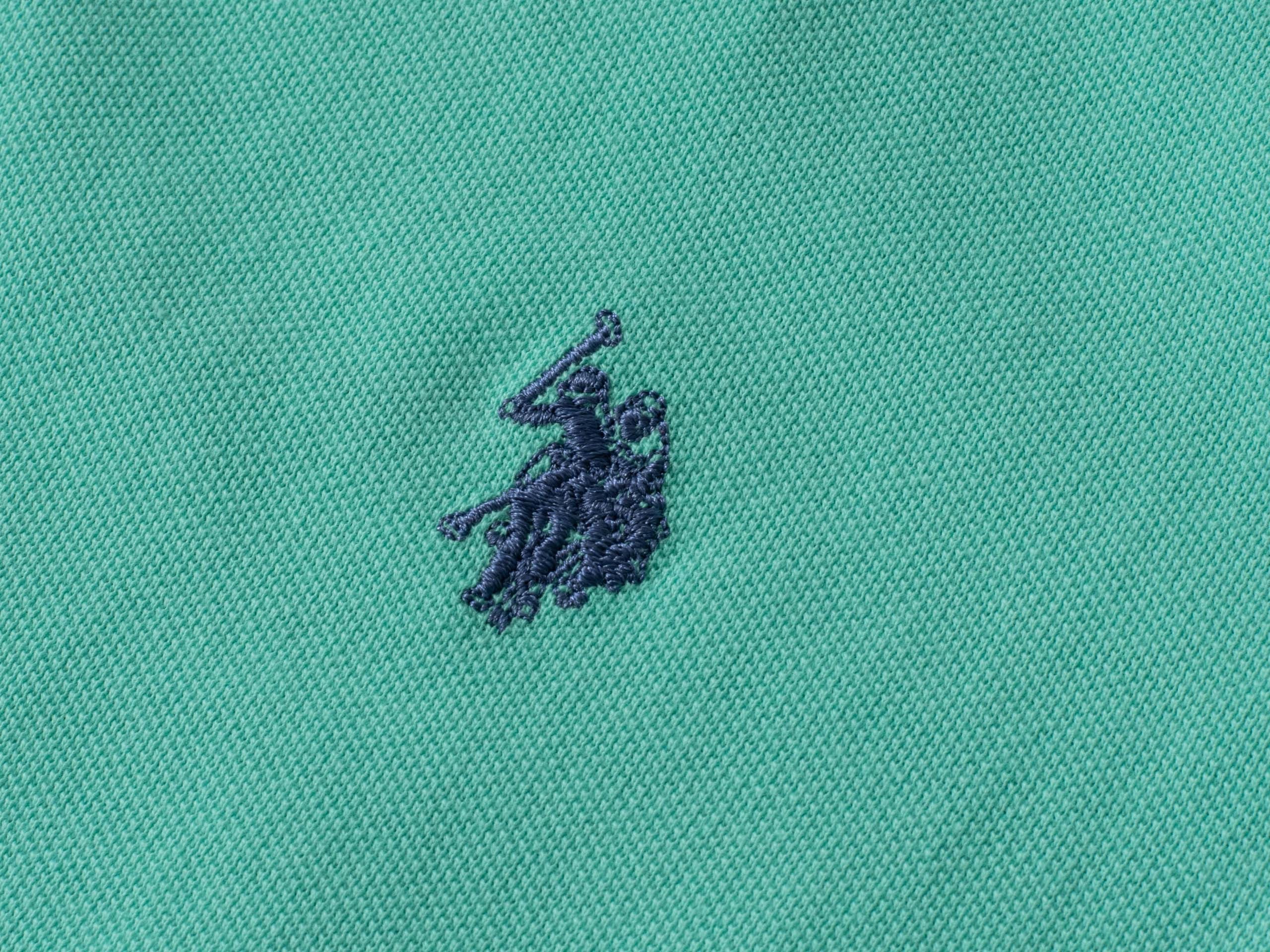 U.S. POLO ASSN. – Мъжка Поло Тениска "King" – Мента