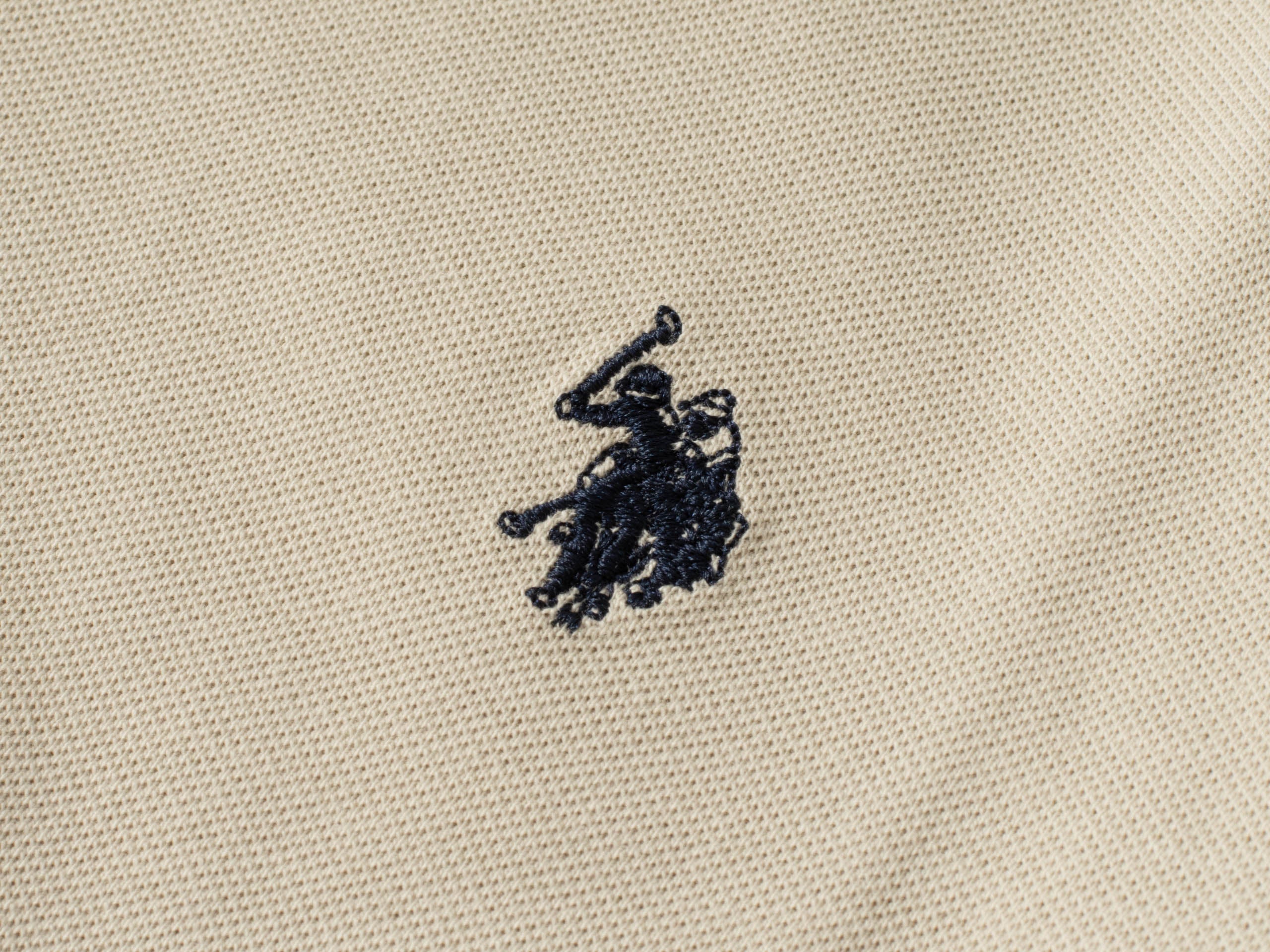 U.S. POLO ASSN. – Мъжка Поло Тениска "King" – Бежова