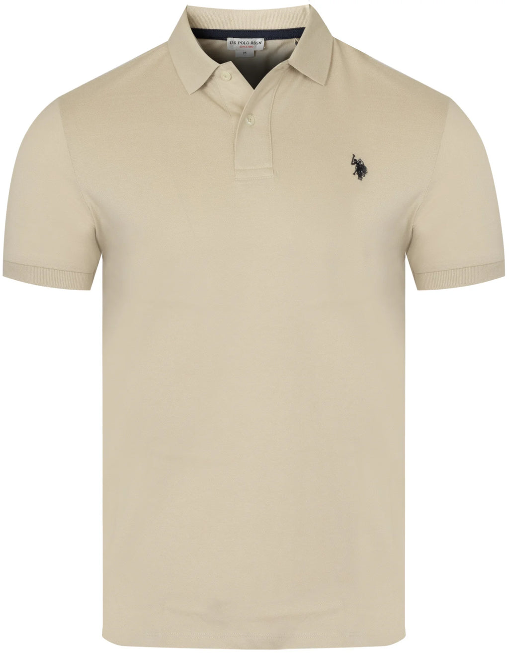 U.S. POLO ASSN. – Мъжка Поло Тениска "King" – Бежова