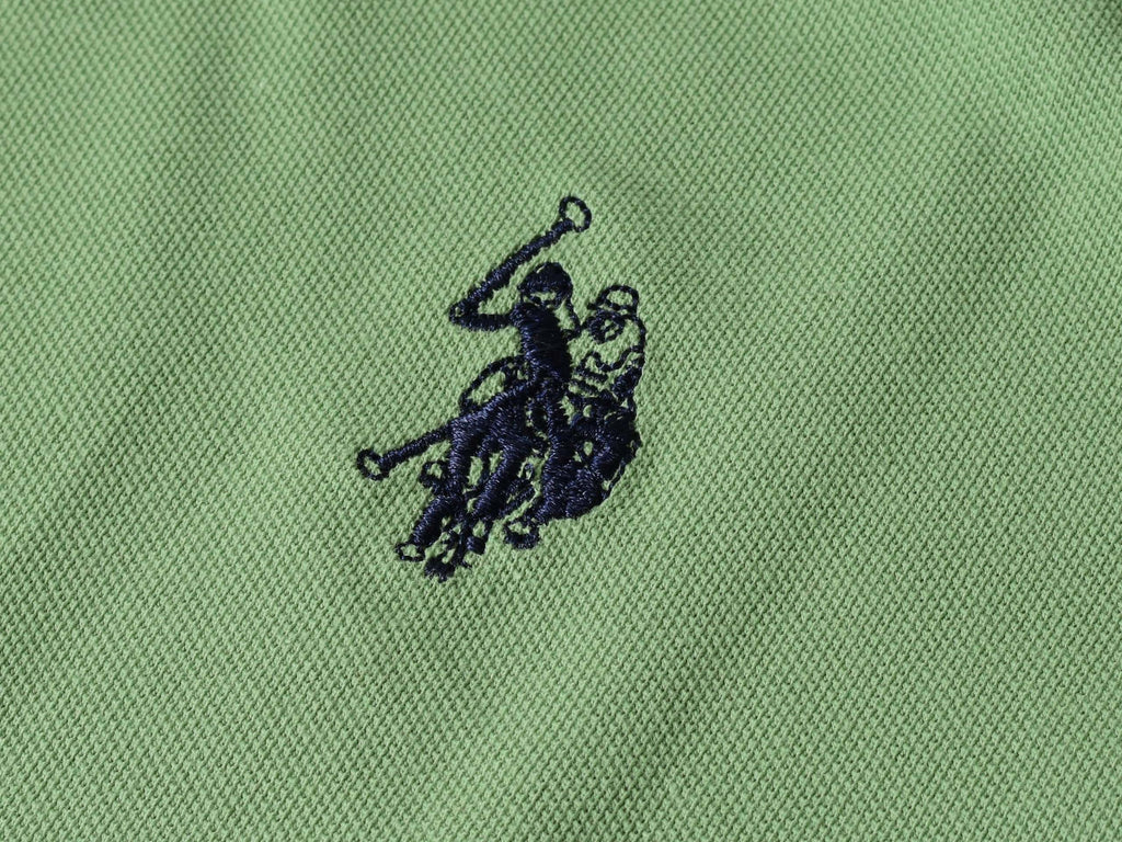 U.S. POLO ASSN. – Мъжка Премиум Тениска "Bren" – Светлозелена