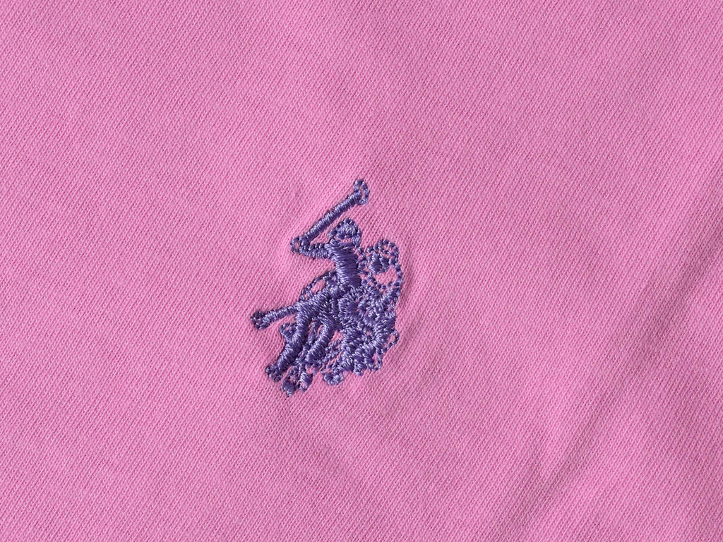 U.S. POLO ASSN. – Мъжка Тениска "Mick" – Розово-Лилава