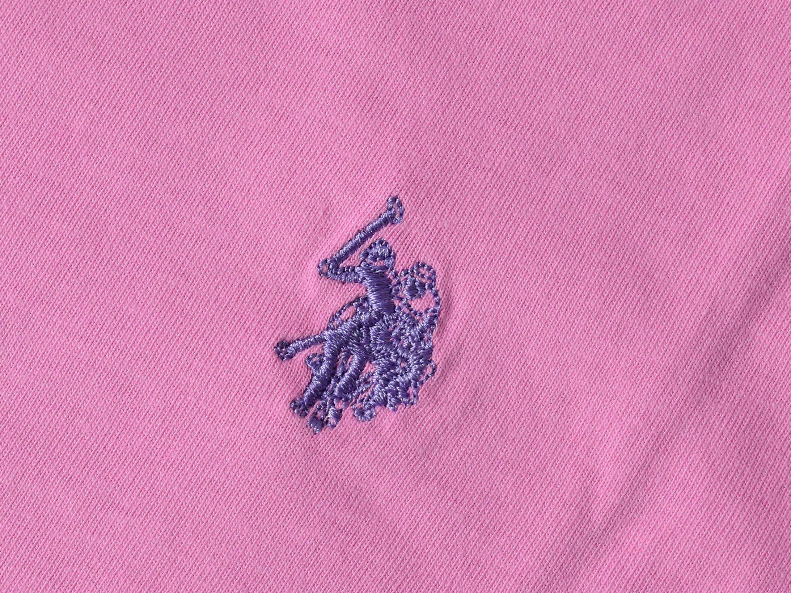 U.S. POLO ASSN. – Мъжка Тениска "Mick" – Розово-Лилава