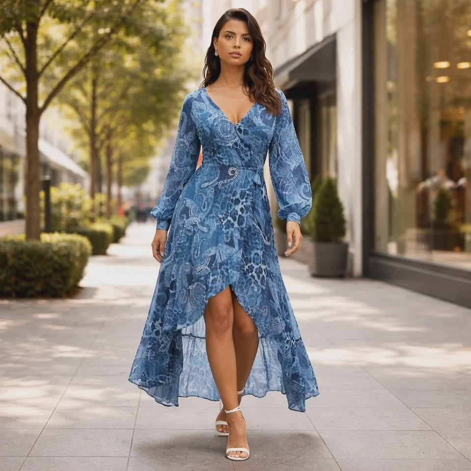 Guess - Дамска Синя Рокля
