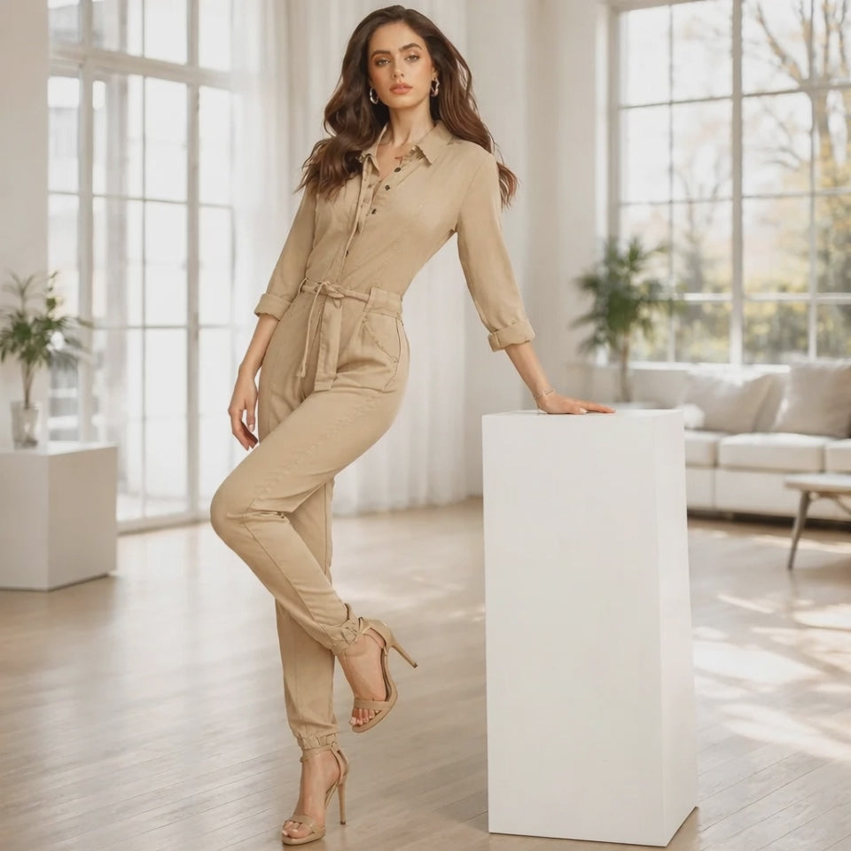 GUESS – Бежов Дамски Гащеризон
